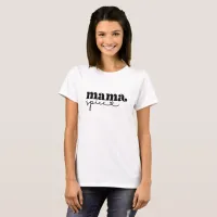 Mama Spice Typography T-Shirt