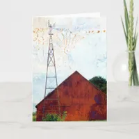 Red Barn 3 Card