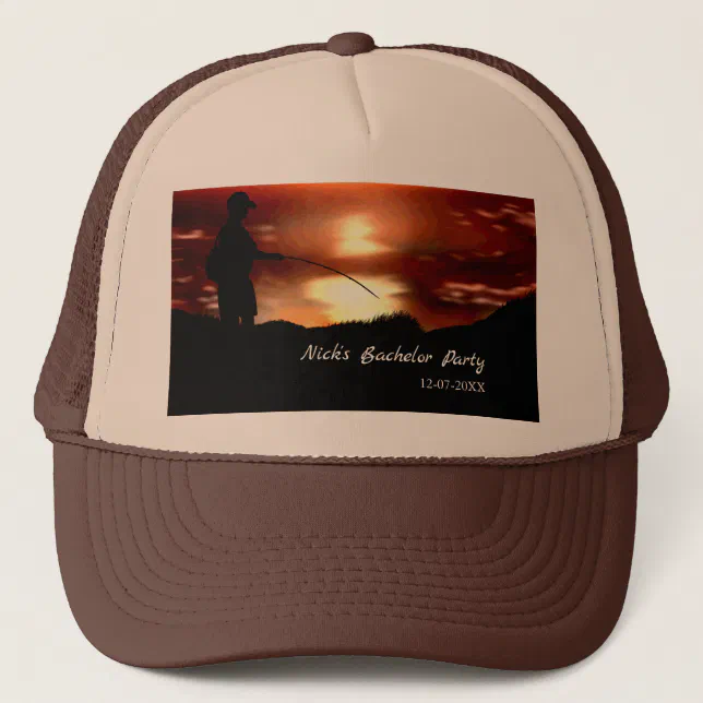 Fishing bachelor party Fishing lover Fishing party Trucker Hat