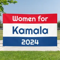 Women for Kamala Harris 2024 Huge Banner