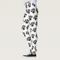 Cute Paw Print Animal Lover Dog Lover Leggings