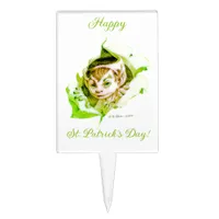 Cute Leprechaun St. Patrick's Day Cake Topper