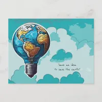 Save the Earth Postcard