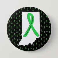 Lyme Disease in Indiana Awareness Ribbon Button