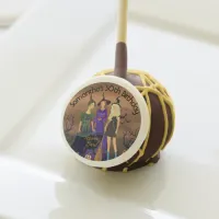 Halloween Witches Birthday Party Girl  Cake Pops