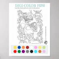 Digi-color fun!  poster