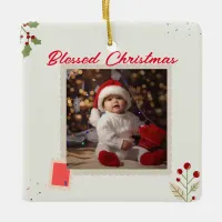 Christmas Custom Photo Ornament