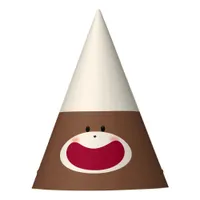 Sock Monkey Smile(Boy) Party Hat