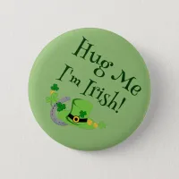 Cutesy Luck for the Irish Button