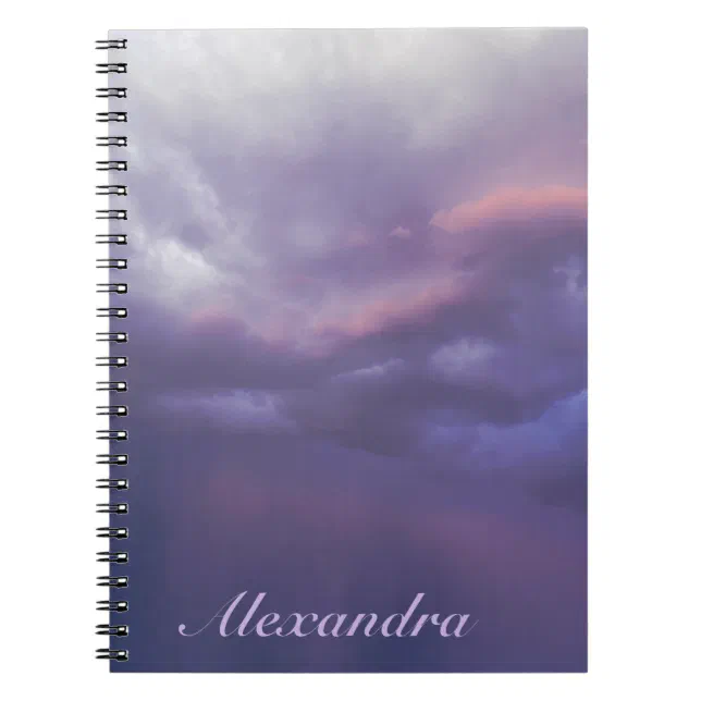 Colorful Storm Clouds Notebook