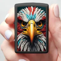 Majestic Eagle Close-Up Zippo Lighter