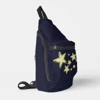 Golden Starburst Sling Bag