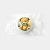 Watercolor Illustration Teddy Bear Baby Shower Life Saver&#174; Mints