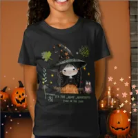 Happy Halloween Monsters Cute Witch T-Shirt