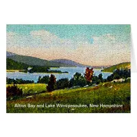 Alton Bay and Lake Winnipesaukee, New Hampshire