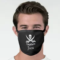 Personalized Pirate Captain Face Mask