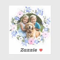 Picture Photo Floral Surround Create Your Own Sticker