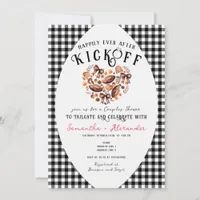 Happily After Kickoff Fall Tailgate Couples Shower Invitation