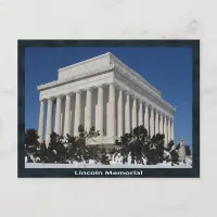 Lincoln Memorial Postcard