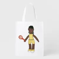 Polyester Bag - Tennis Player Doll