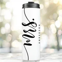 Personalized Mrs. Thermal Tumbler