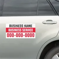 10" x 20" Create Your Own Small Business Car Magnet