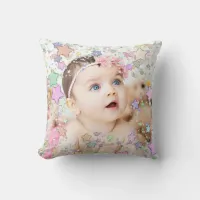 Starry Baby Photo Personalized Pillow