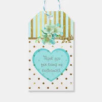 Thank You for being my Bridesmaid Gift Tag