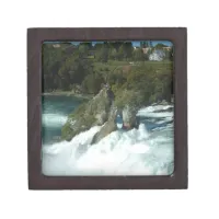 Scenic Rhine Falls in Switzerland Gift Box