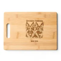 German Shepherds Celebrate Purebred Dog Day Cutting Board