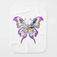 Butterfly Baby Burp Cloth