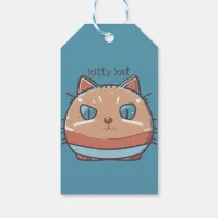 Kitty Cat Faced Gift Tags