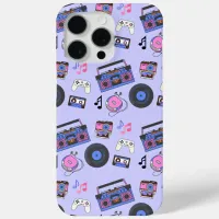 Retro 1980's Era Music Nostalgic iPhone 15 Pro Max Case