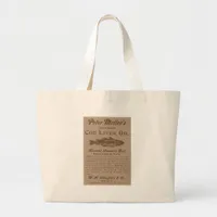 Cod Liver Oil Large Tote Bag