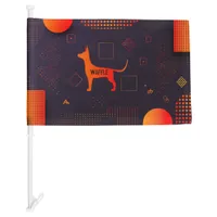 High Tech Customizable Dog Car Flag