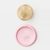 Passionflower Floral Botanical Nature Wedding Wax Seal Stamp