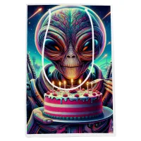 Hope Your Birthday is Out of this World | Alien Medium Gift Bag