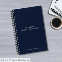 Professional Personalized Business Notebook