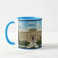 Vintage Carnegie Library Anniston Alabama  Mug