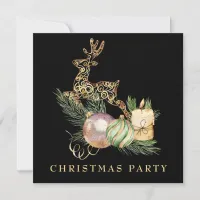* Family Corporate - AP20 Reindeer Christmas Party Invitation