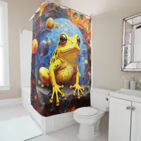 Costa Rican Poison Dart Frog Shower Curtains