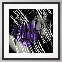 Trendy modern Abstract Framed Art Print