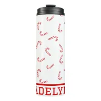 Candy Cane Christmas  Thermal Tumbler