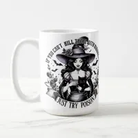 Funny Adult Humor Feminine Halloween  Coffee Mug