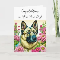Congratulations on Your New Dog ...  Card