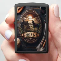 Brian's Farmhouse Sunset Zippo Lighter