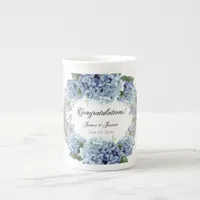 Forget-Me-Not Flowers Watercolor Elegant  Bone China Mug