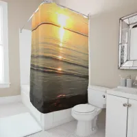 Gorgeous Sunset Over Cape Cod Harbor Shower Shower Curtain