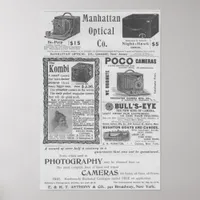 Camera ads poster