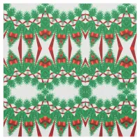 Cute Christmas Holidays Festive Seasonal Pattern Fabric